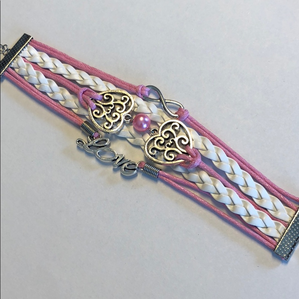 LOVE Infinity Bracelet - New - Picture 3 of 3